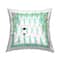 Stupell Industries Cat Mixed with Bunnies Outdoor Printed Pillow